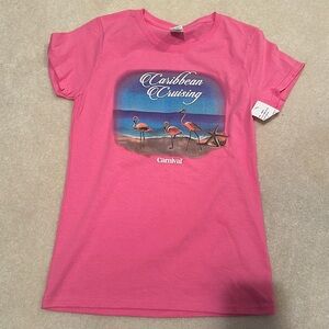Carnival Caribbean cruising shirt NEW with tags